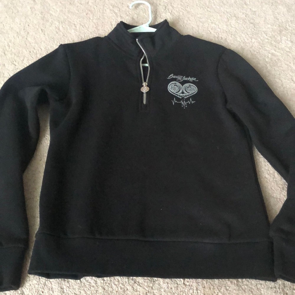 Women’s Barrett Jackson zip sweatshirt women’s small